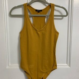 Mustard Yellow Bodysuit